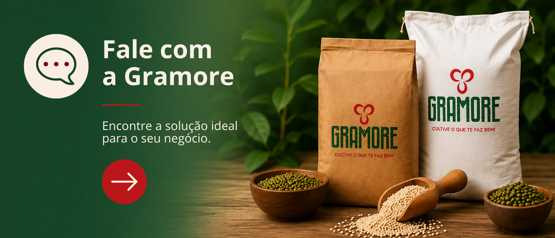 Fale com a Gramore — Encontre a solução ideal para o seu negócio.